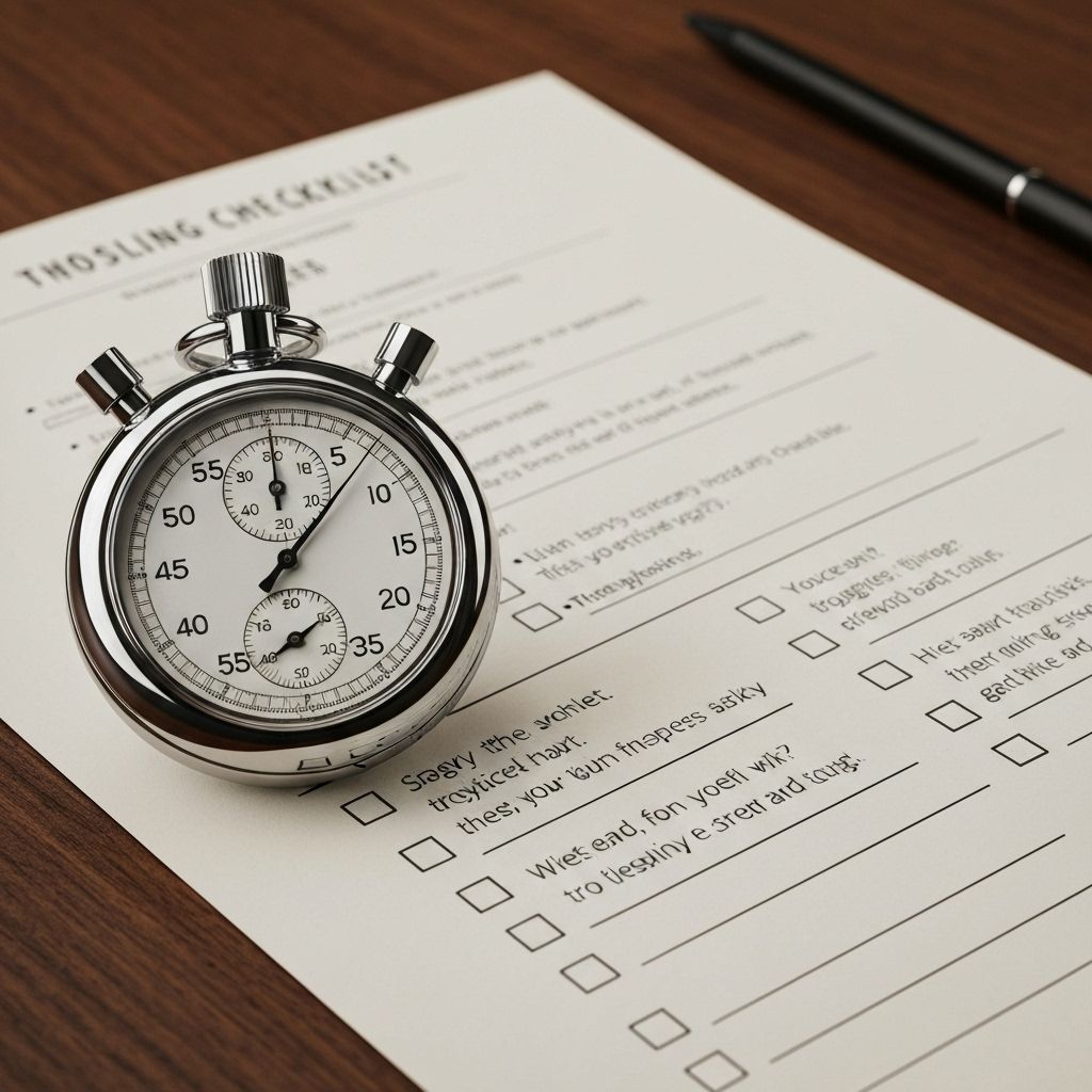 Quality on a deadline